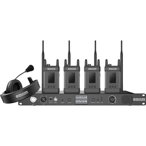 Hollyland Syscom 1000T - 4B (Full duplex wireless intercom solution 4 beltpacks) (Hàng Order)
