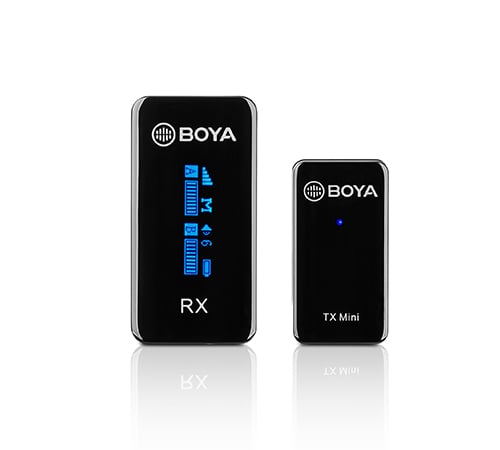 Boya BY-XM6 phiên bản Mini || Micro thu âm dành cho Điện Thoại và Máy Ảnh jack 3.5mm