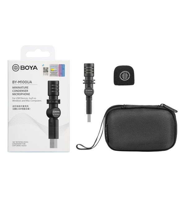 BOYA BY-M100UA Mic thu âm dành cho máy tính Win & Mac