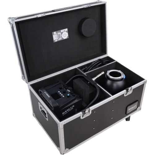 Nanlux Evoke 2400B Kit LED Bi-Color SpotLight With Reflector in Flight Case