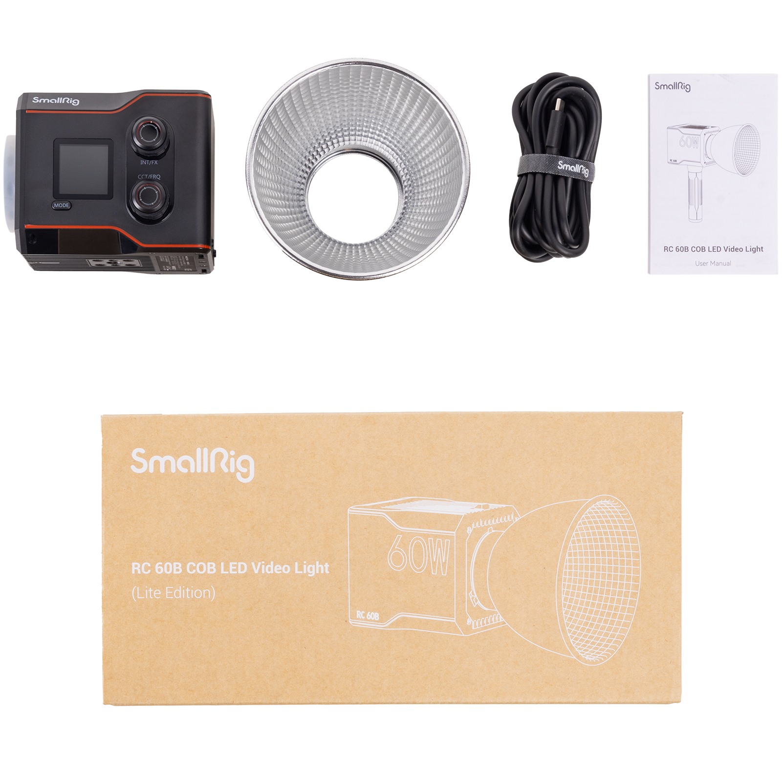 SmallRig RC 60B COB LED Video Light (Lite Edition) 4518