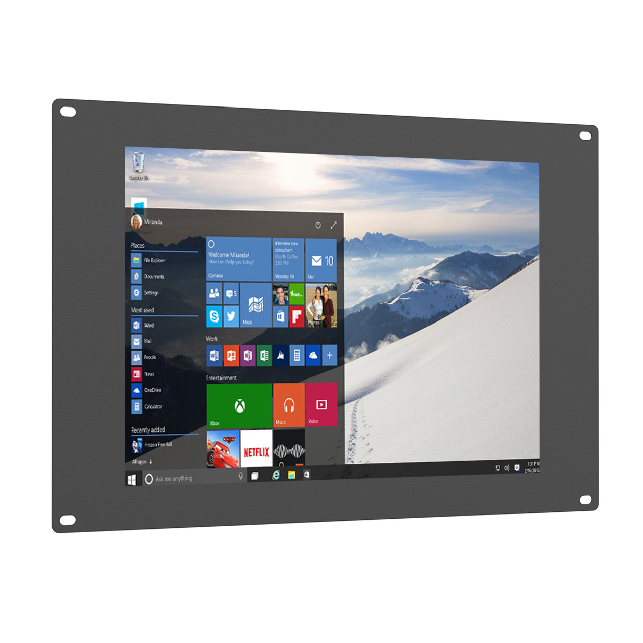 Lilliput TK1500/C - 15 inch industrial open frame touch monitor