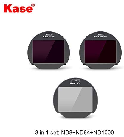 Kính lọc Kase Clip-in 3 Filter Kit ND8 ND64 ND1000 3 6 10 Stop Dedicated for Fujifilm X-H1, X-T4, X-T3, X-T30, X-Pro3 Camera