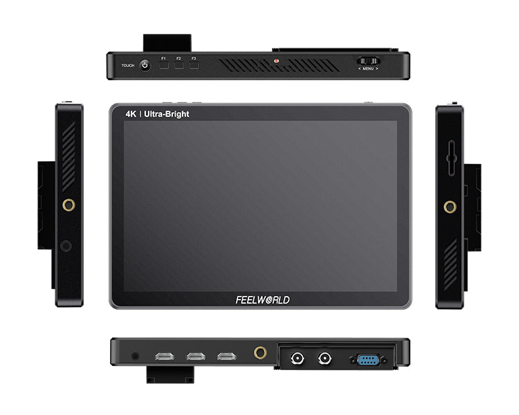 Feelworld LUT11S - 10.1 4K 2000 nit Ultra-Bright Touchescreen Monitor with Loop - Through HDMI & 3G-SDI