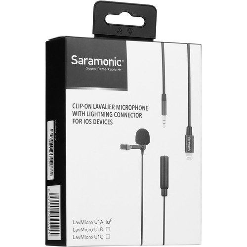Micro thu âm kẹp áo Saramonic LavMicro U1A (FS511)