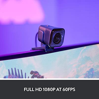 Logitech StreamCam – Webcam Livestream Chuyên Nghiệp, Độ Phân Giải 1080 FullHD/60 Fps