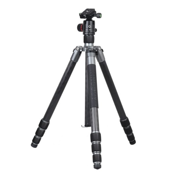 Gậy Nối Dài A83 Carbon Fiber Tripod with T21 Low Profile Ball Head – Chính Hãng KINGJOY