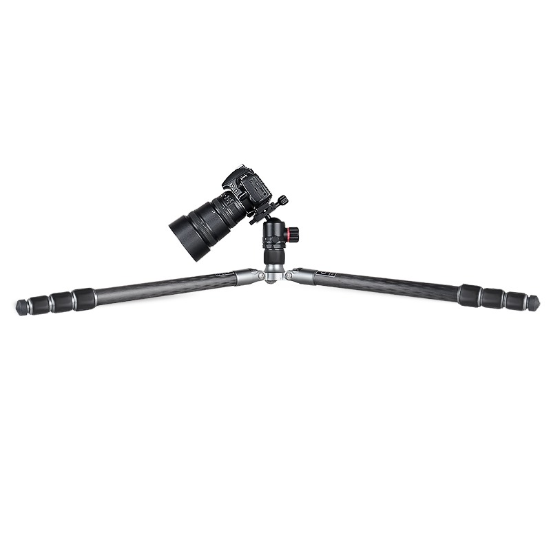 Gậy Nối Dài A83 Carbon Fiber Tripod with T21 Low Profile Ball Head – Chính Hãng KINGJOY