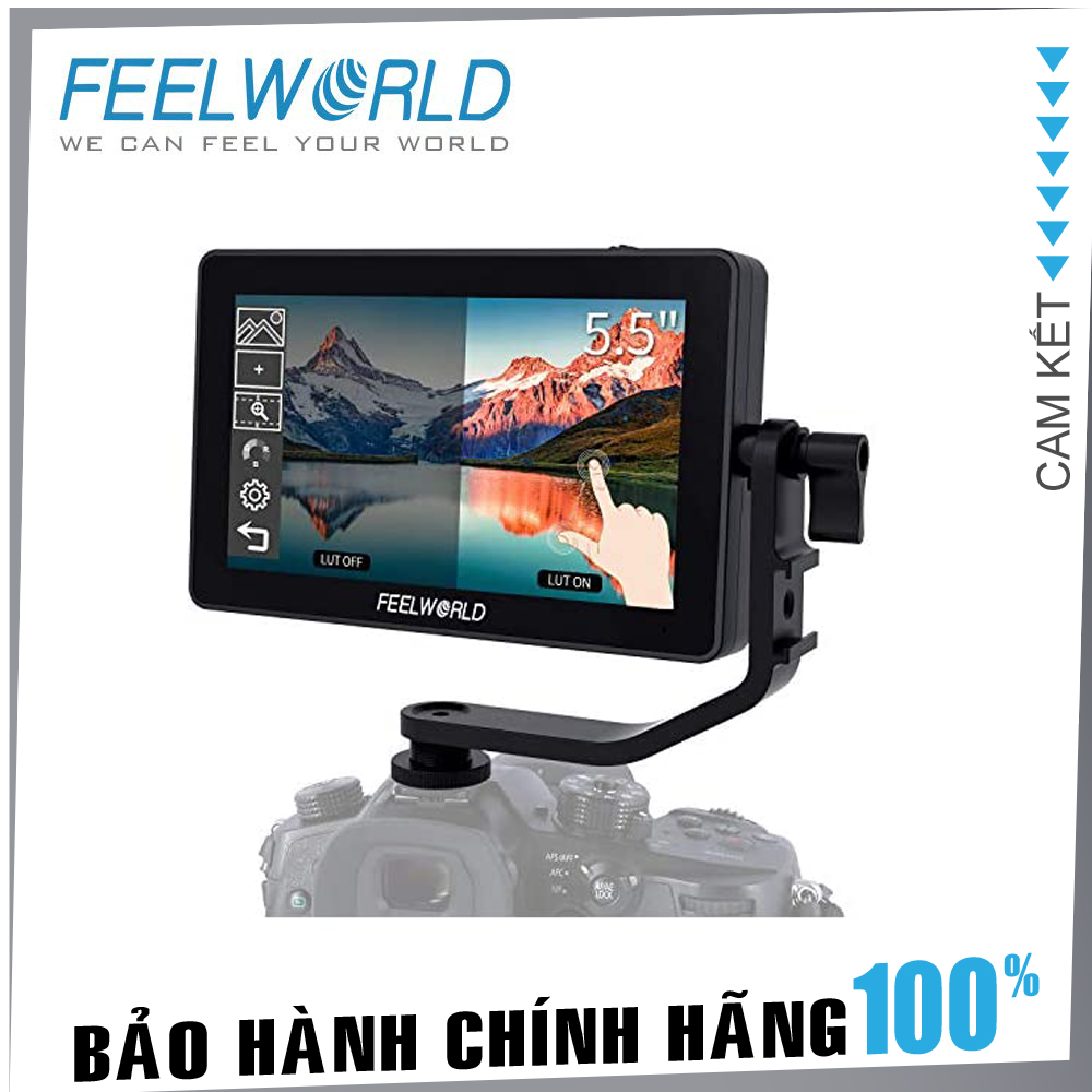 FEELWORLD F6 Plus V2 -  Màn Hình 6″ 3D Touch Screen IPS