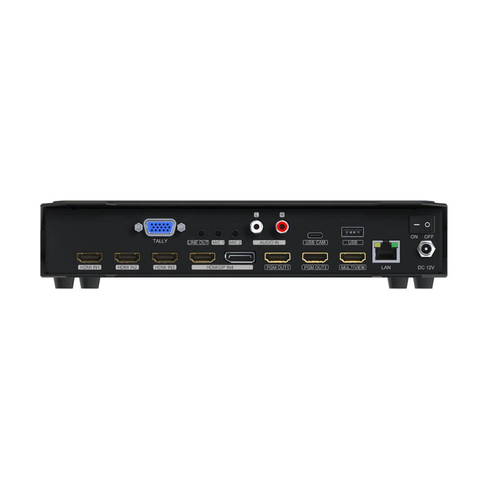 HVS0401E - Micro 4 Channel HDMI/ DP Video Switcher