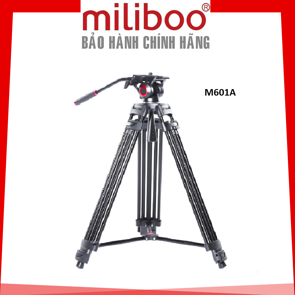 Double Tubes Tripod M601A (Aluminum) – Chân Máy Đôi Chính Hãng Miliboo Monopod (FM21A)