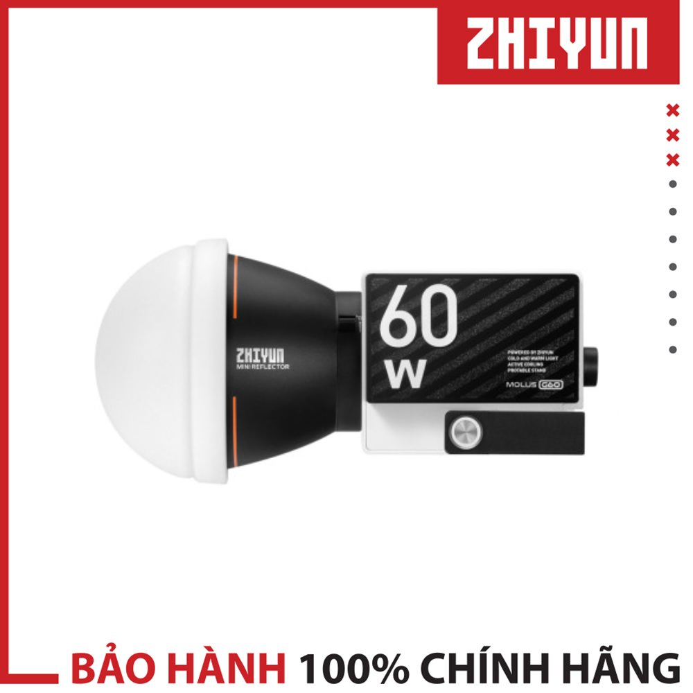 Đèn Led Zhiyun MOLUS G60 Bi-Color Mini (Bản Combo)