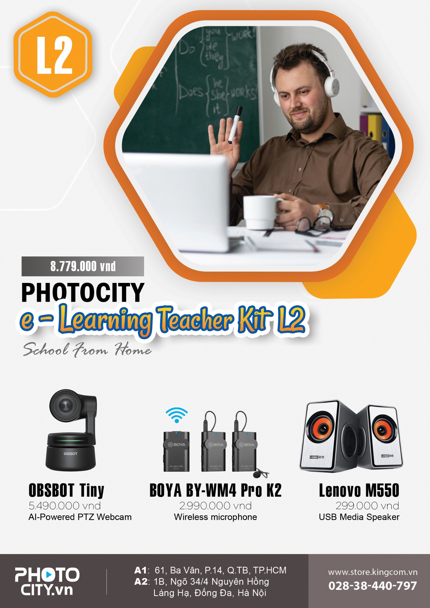 PhotoCity e -learning Teacher Kit L2 (Bộ dụng cụ dạy học online)
