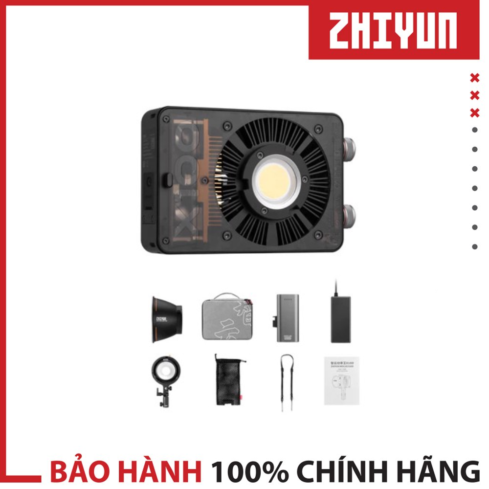 Đèn Led Zhiyun MOLUS X100 Bi-Color (Bản Combo)