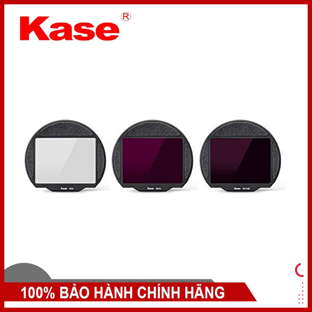 Kính lọc Kase Clip-in 3 Filter Kit ND8 ND64 ND1000 3 6 10 Stop Dedicated for Fujifilm GFX 50R / GFX 50S / GFX 100 / GFX 100S Fuji