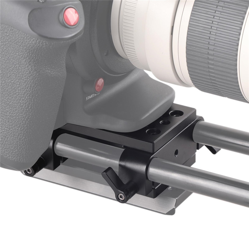 SmallRig 1798 - Baseplate with Dual 15mm Rod Clamp