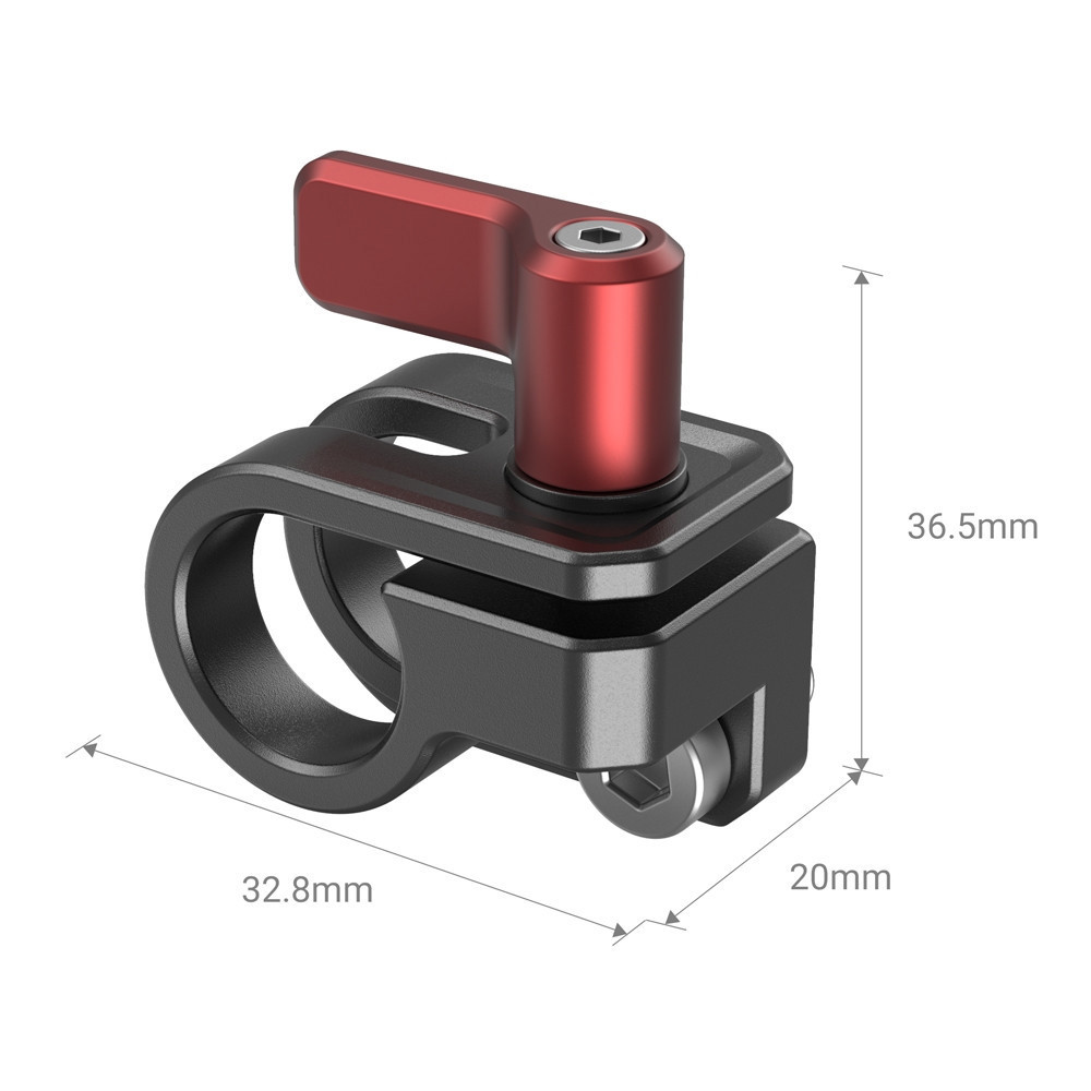 SmallRig 3276 - 12mm15mm Single Rod Clamp for BMPCC 6K Pro Cage