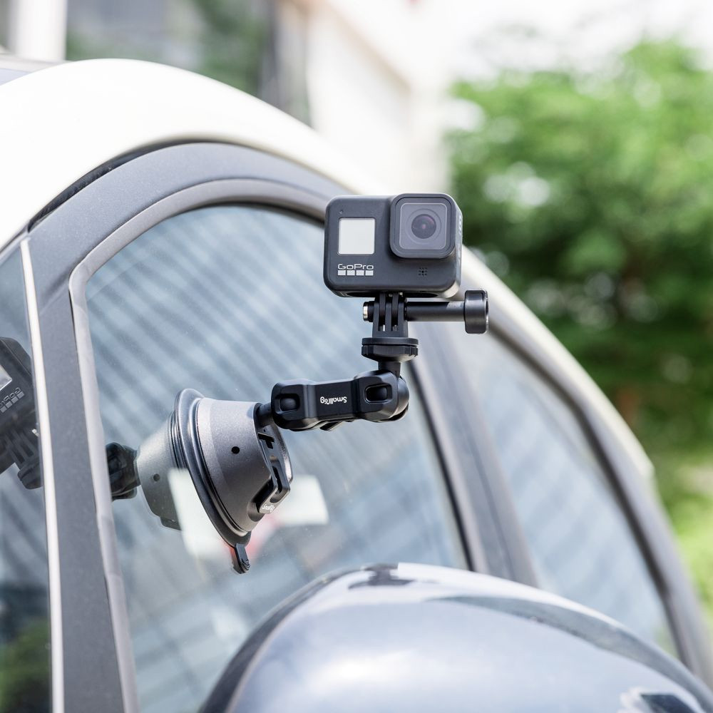 SmallRig 4193 - Portable Suction Cup Mount Support for Action Cameras SC-1K