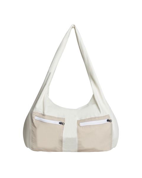 Cream White Dimoir Sling Bag 