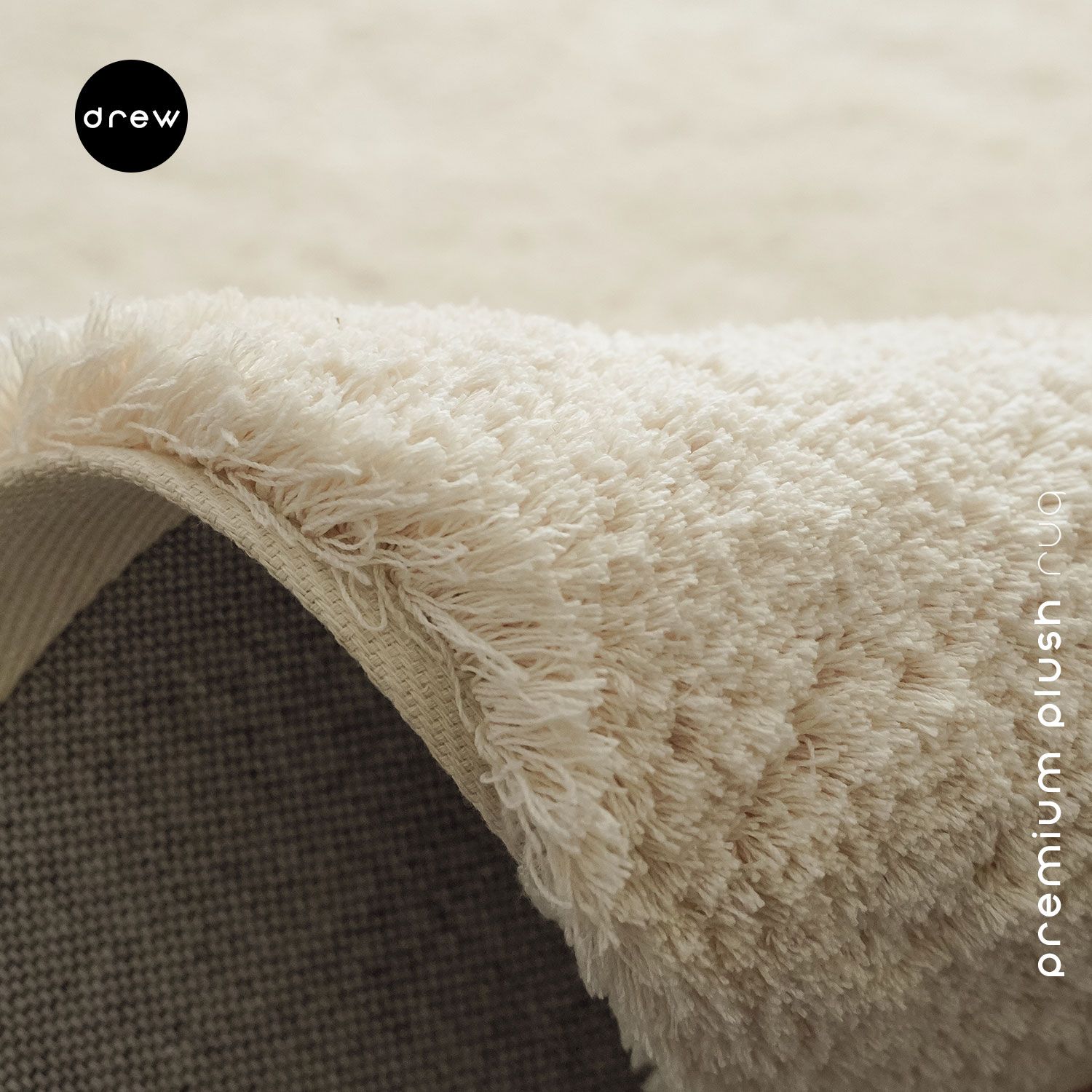 Premium Plush Rug - Beige