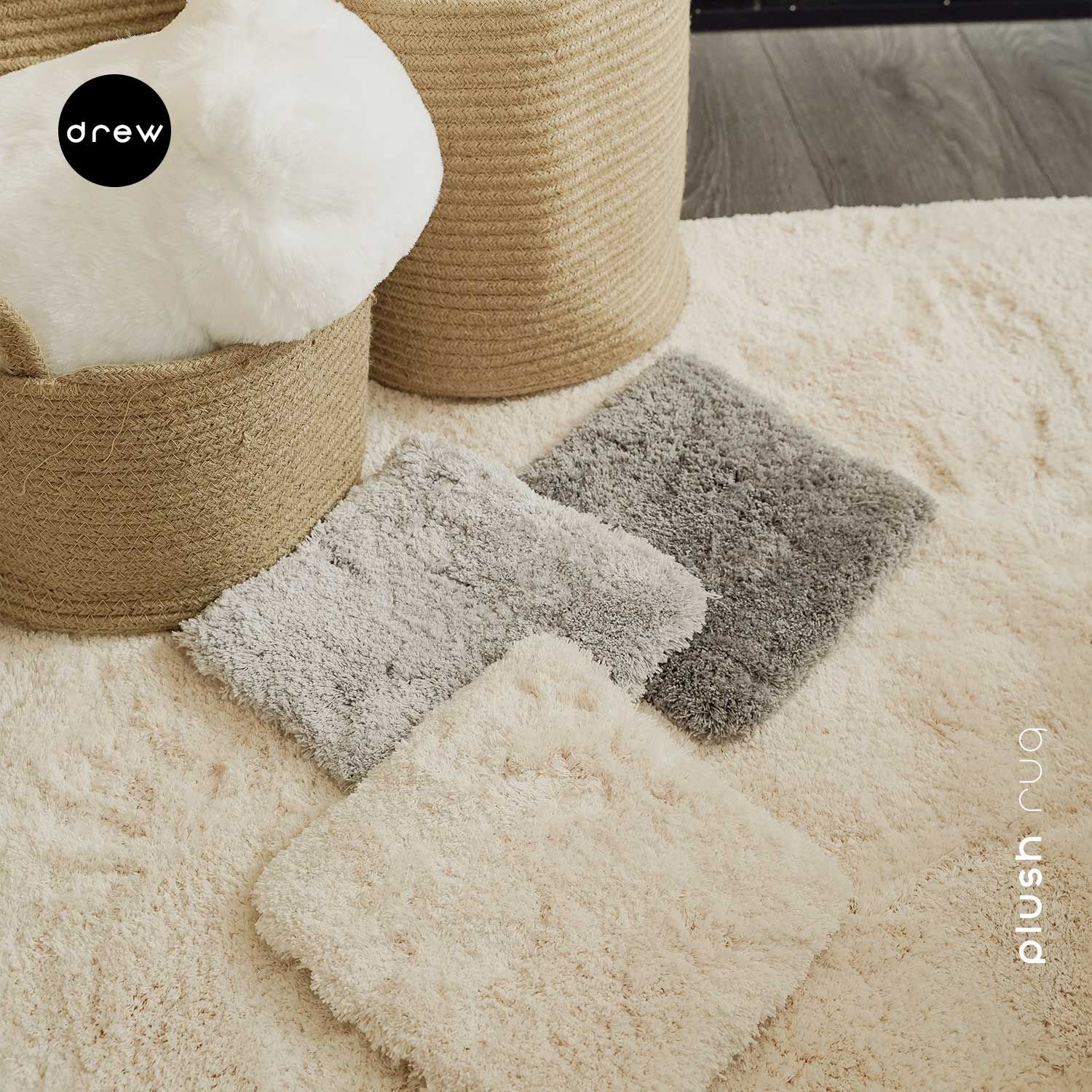 Premium Plush Rug - Beige