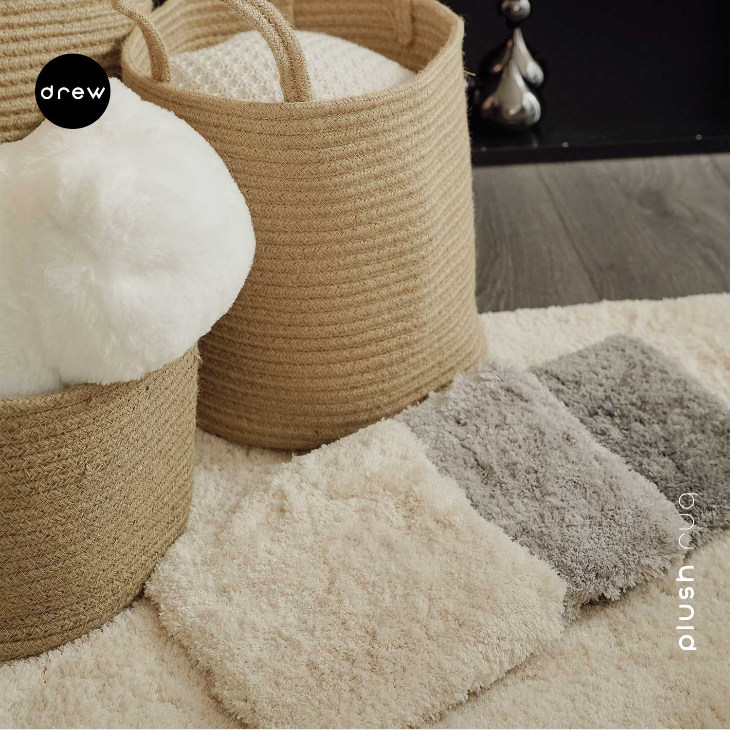 Premium Plush Rug - Beige