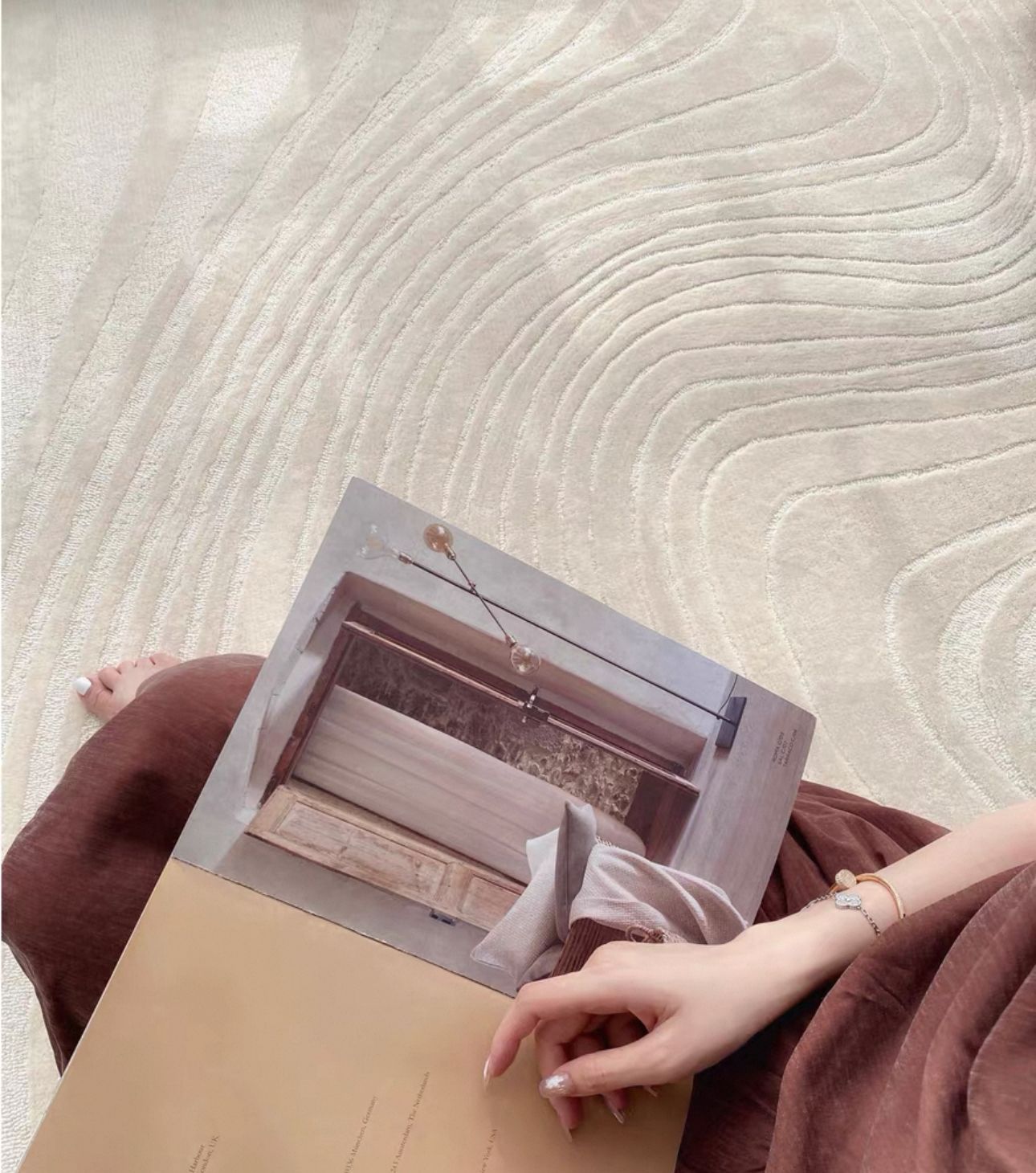 Beige Suji Rug