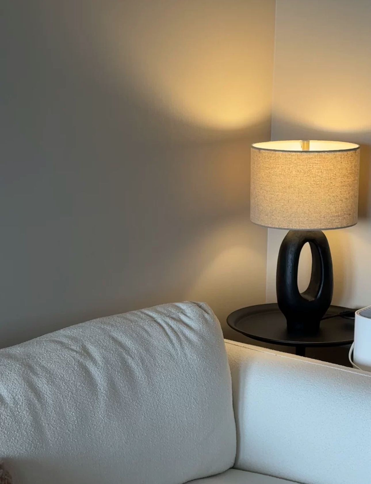Ancient tree trunk lamp - A1