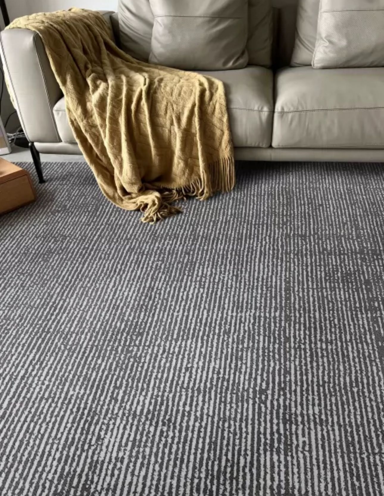 Dark Feather Rug