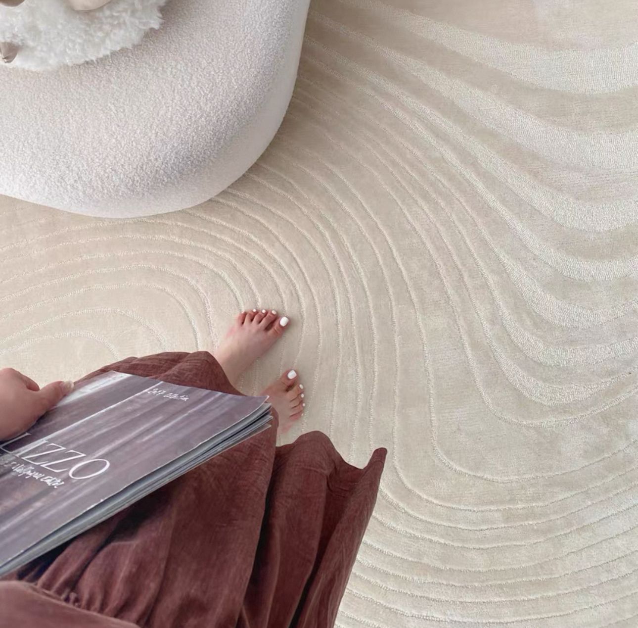 Beige Suji Rug
