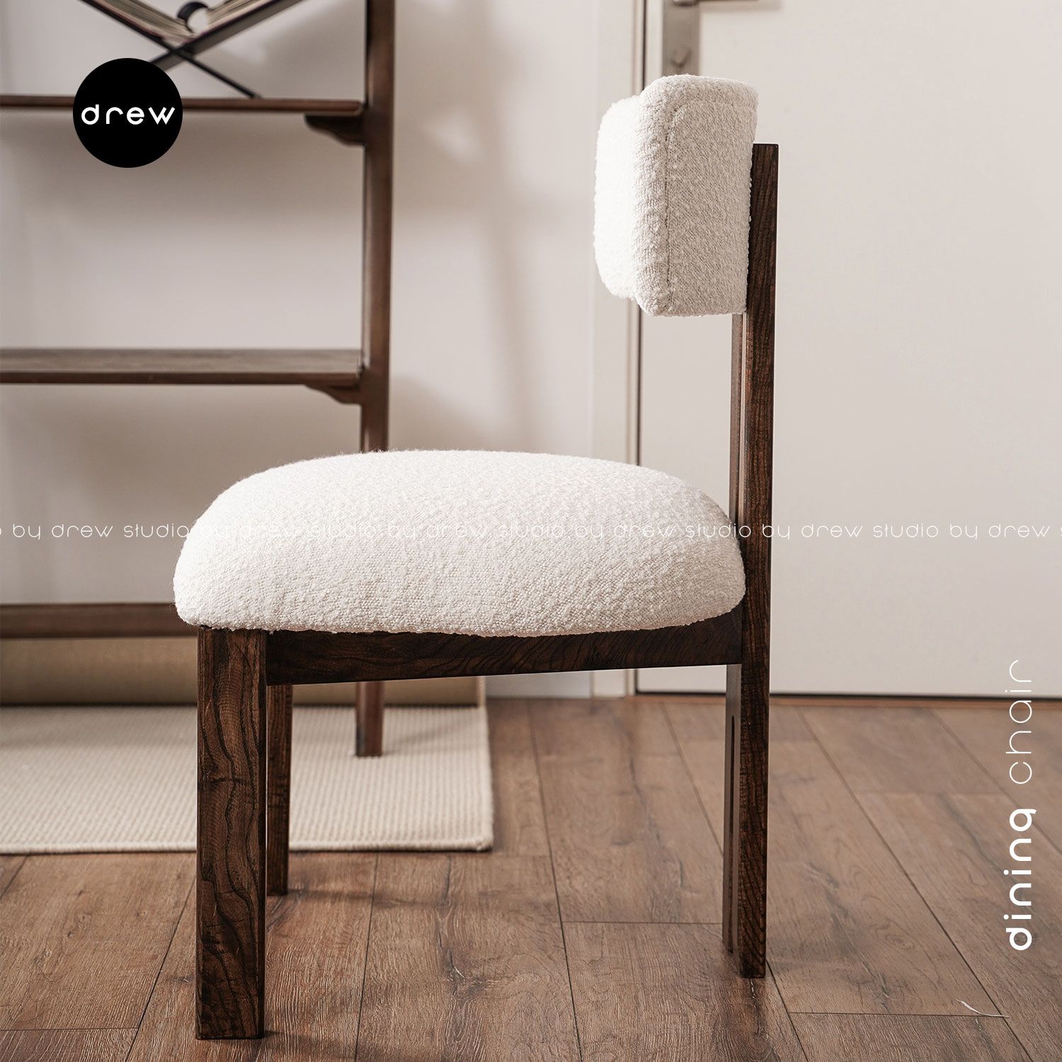 Dining Chair 01 - Dark Brown Color