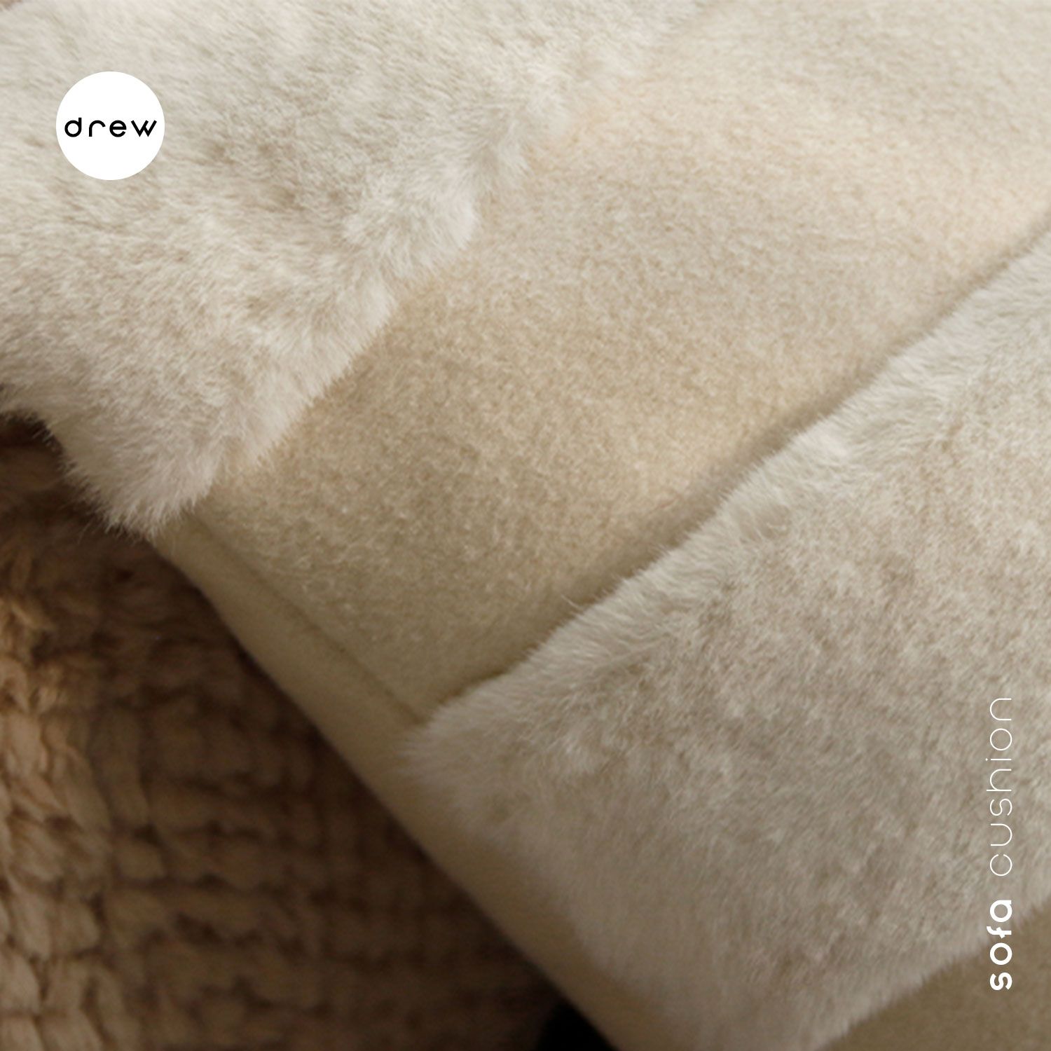 Planet XO Cushion - Beige - 50x50cm