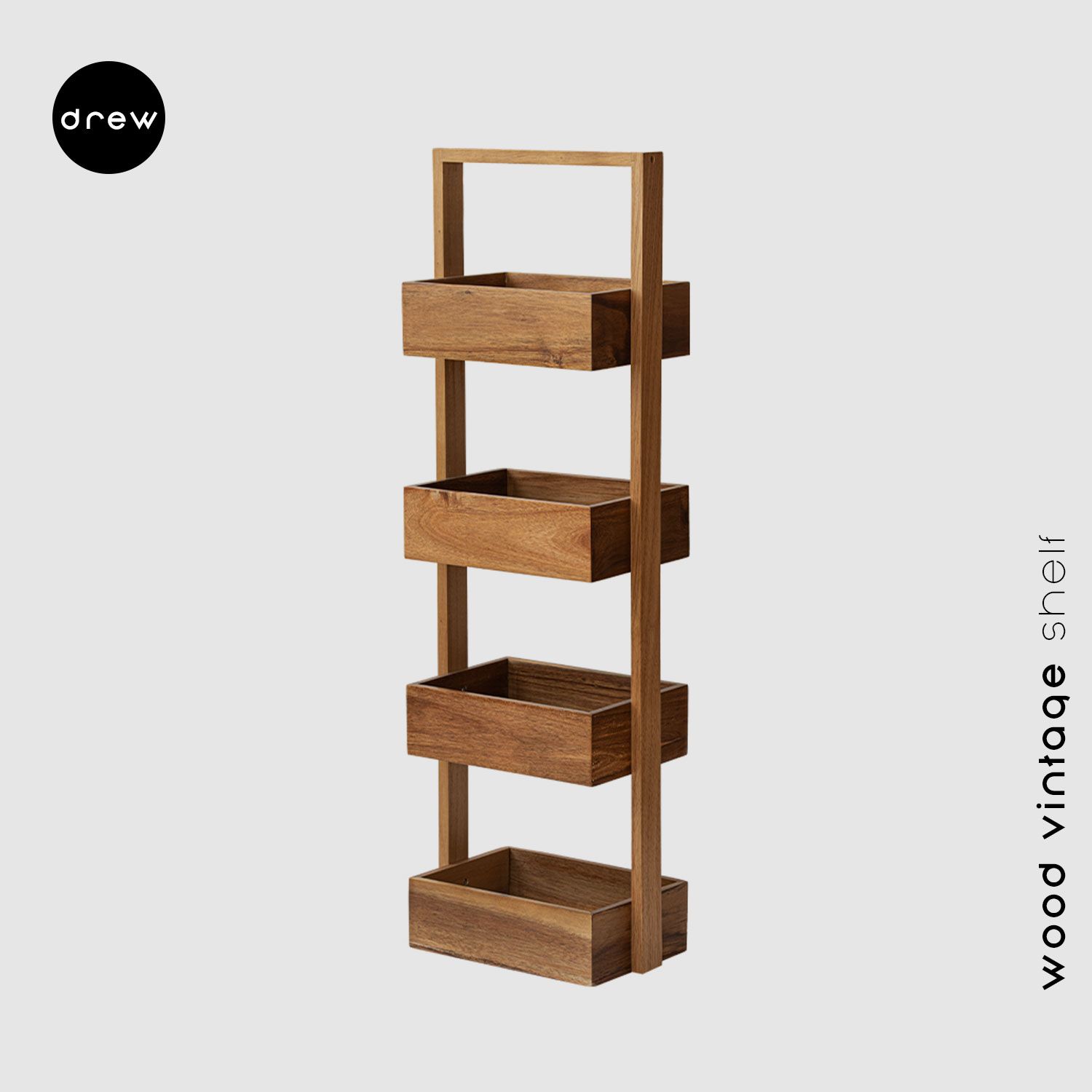 Wood Vintage Shelf