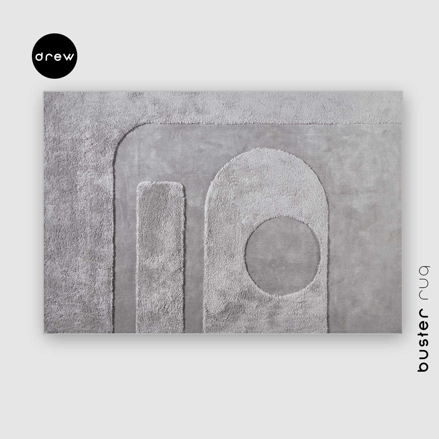 Buster Rug - Grey