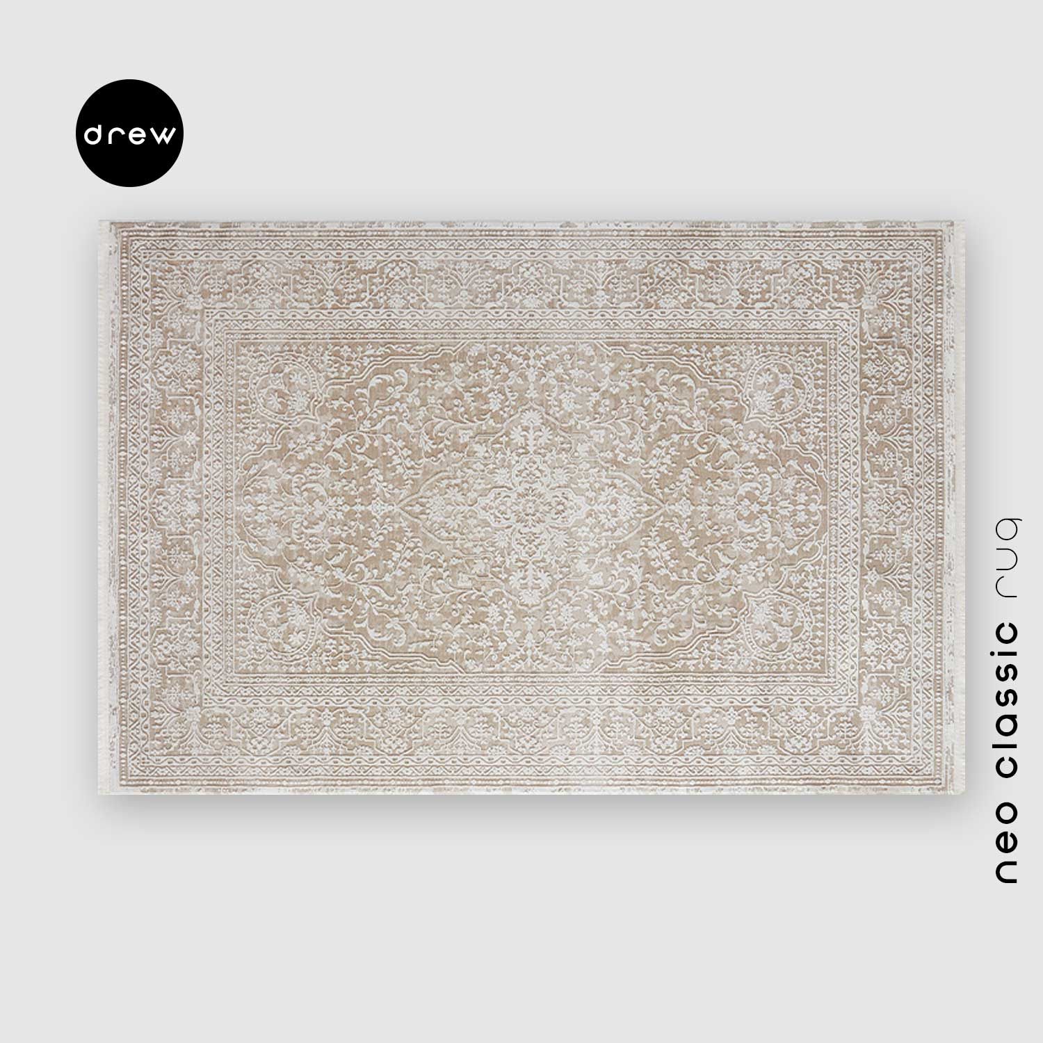 neo classic rug - abel dole - Made in Turkey