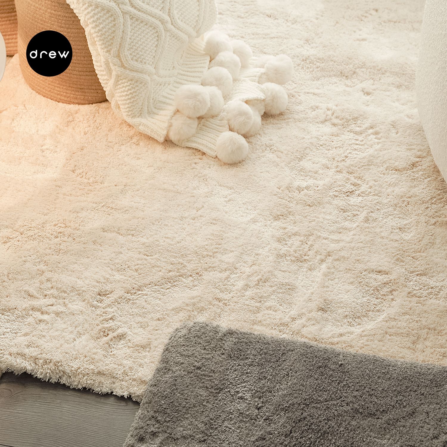 Premium Plush Rug - Beige