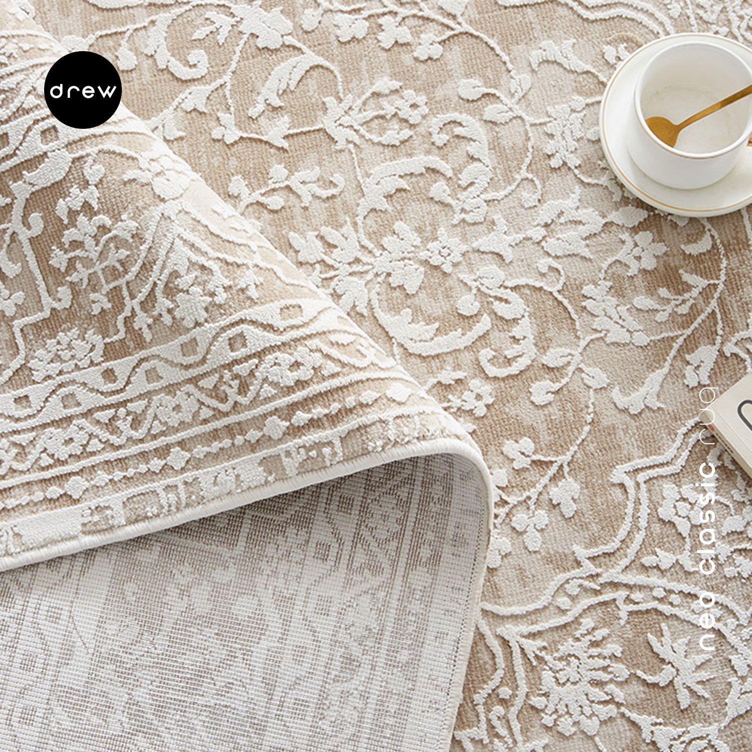neo classic rug - abel dole - Made in Turkey