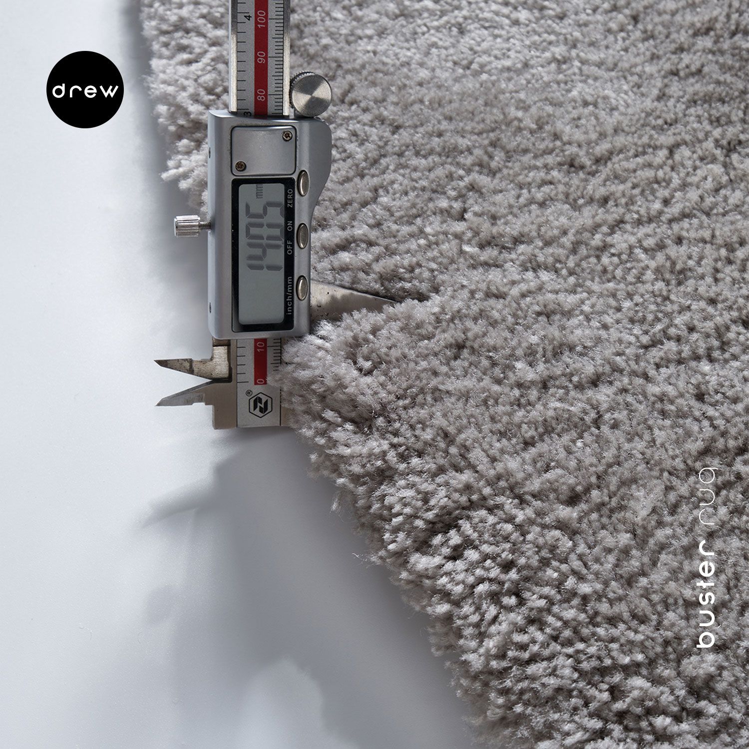 Buster Rug - Grey