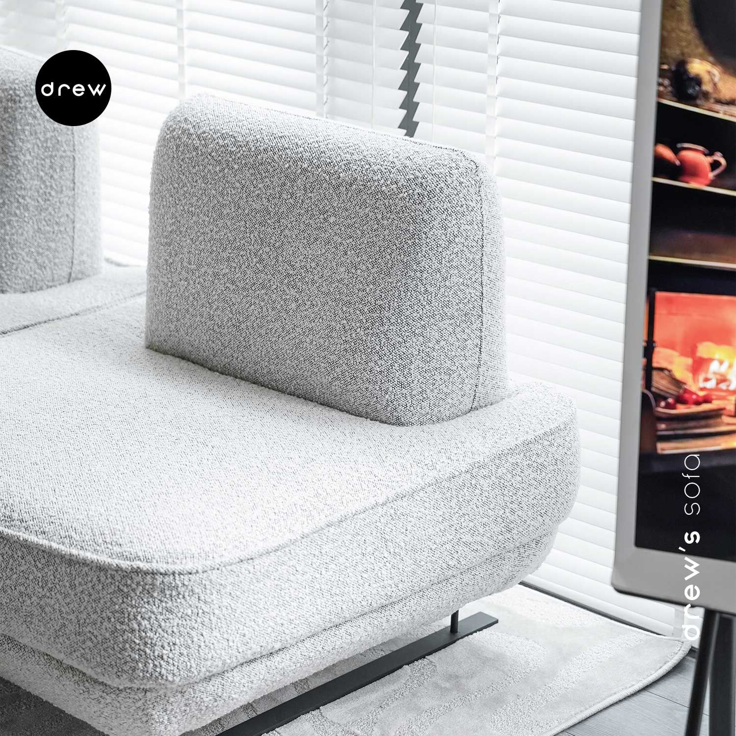 drew's signature sofa 1,8m