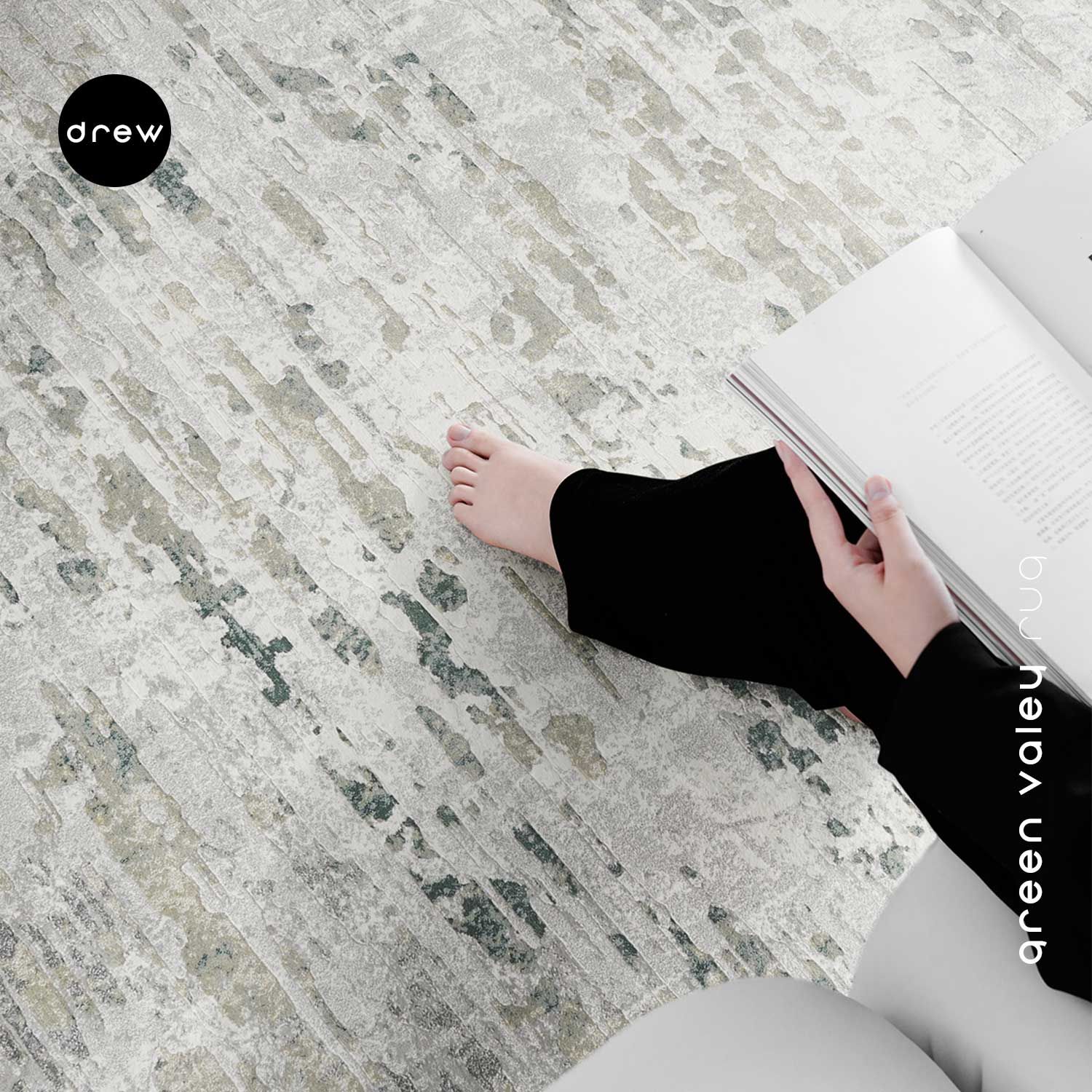 Fog Valey Rug - Made in Turkey