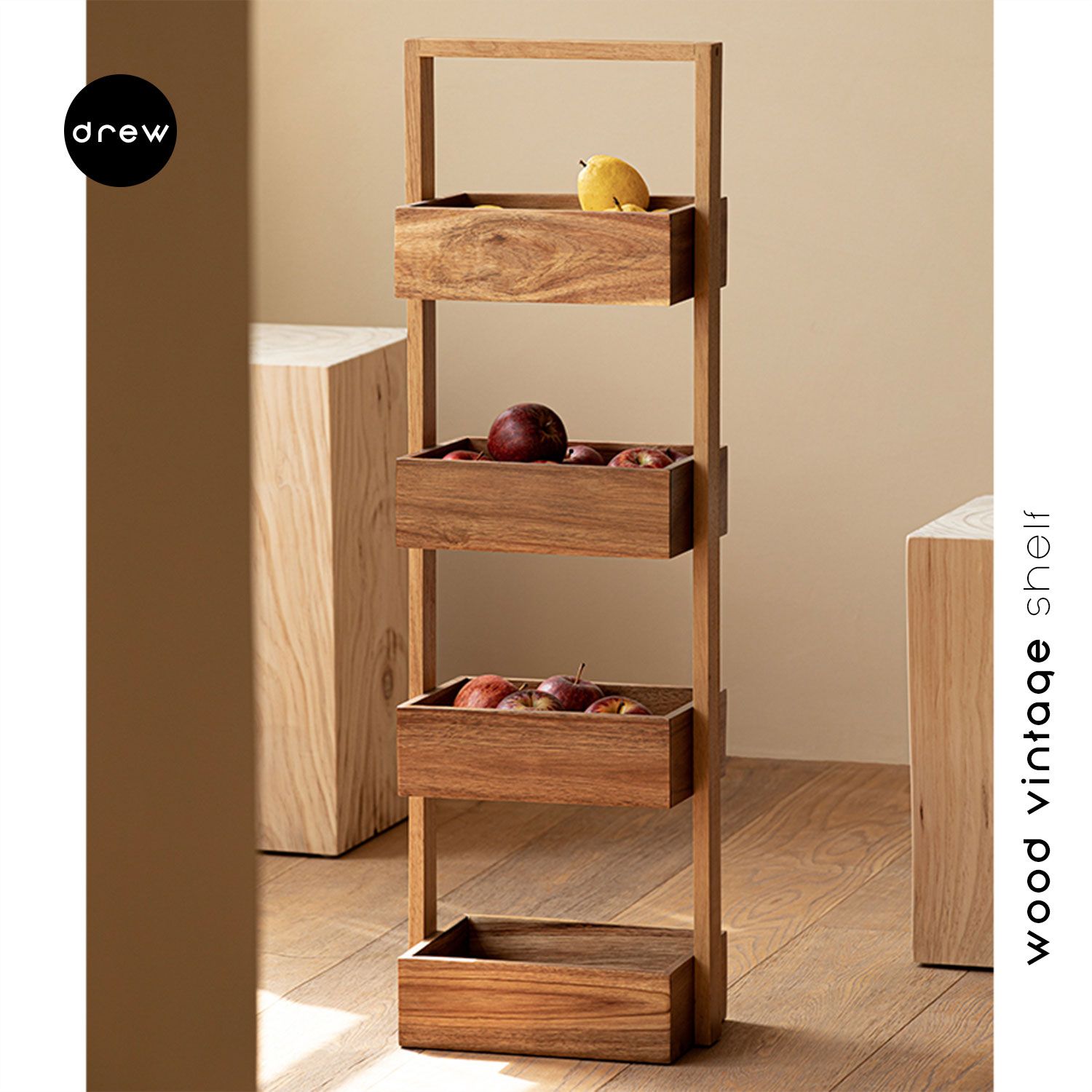 Wood Vintage Shelf