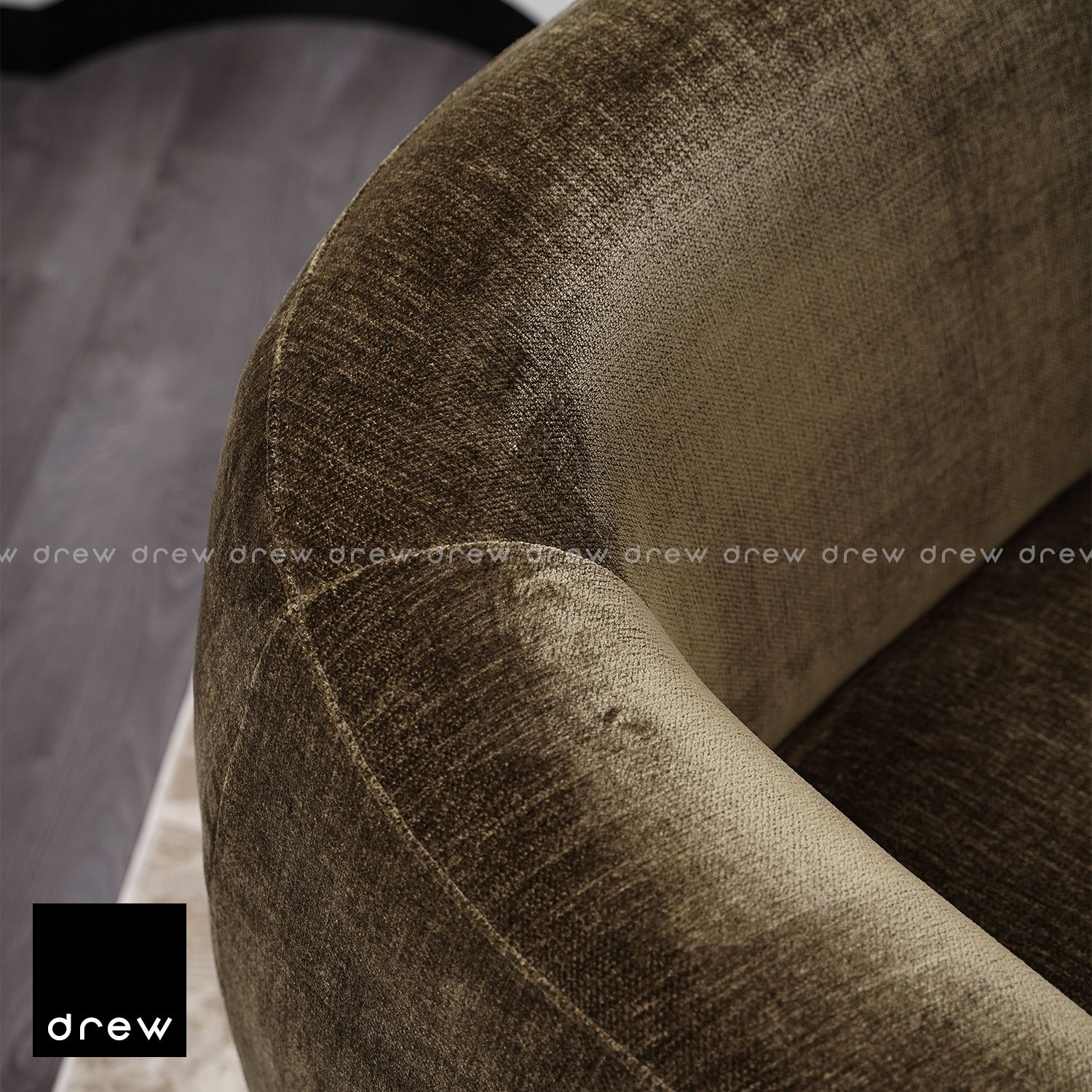 Olive Forest Lounge Chair