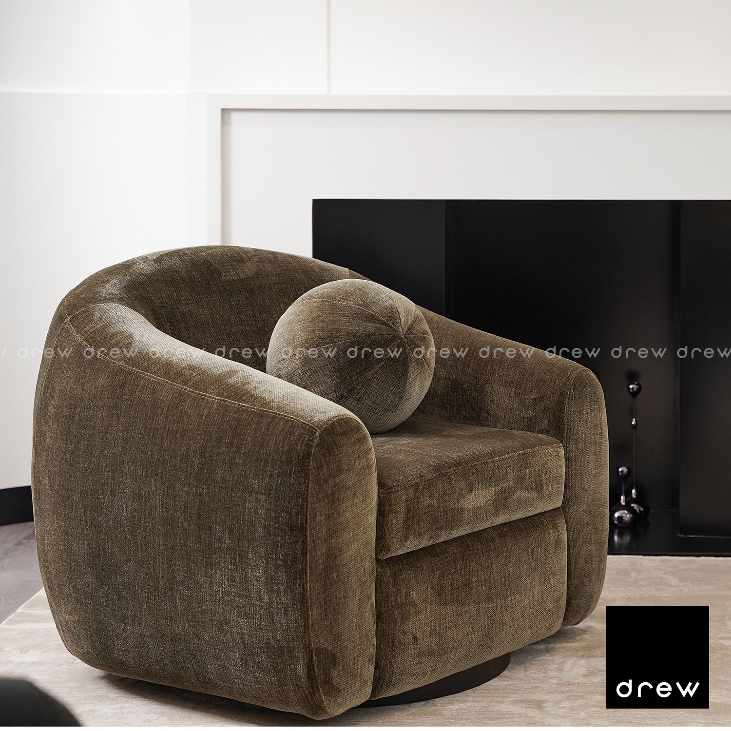 Olive Forest Lounge Chair