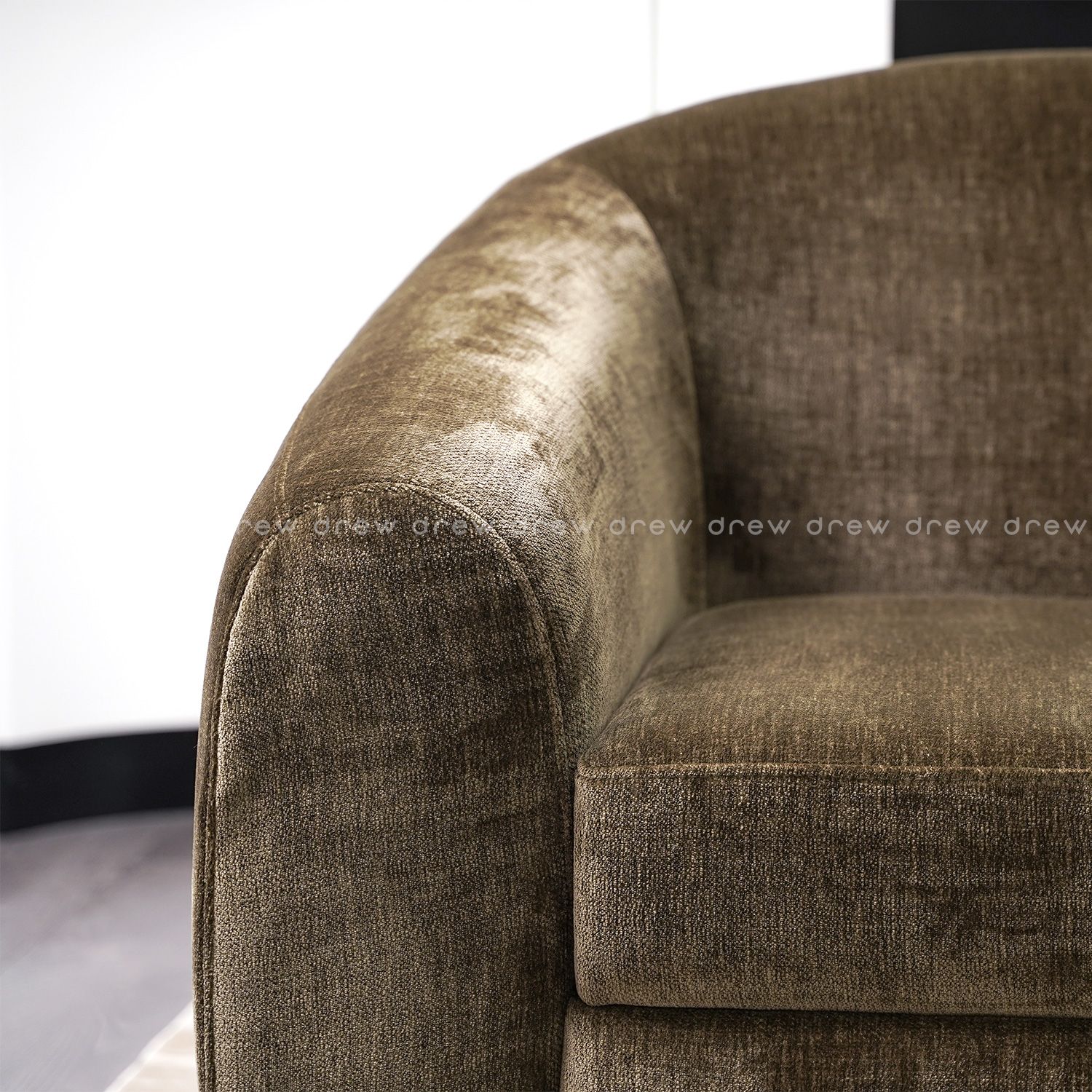 Olive Forest Lounge Chair