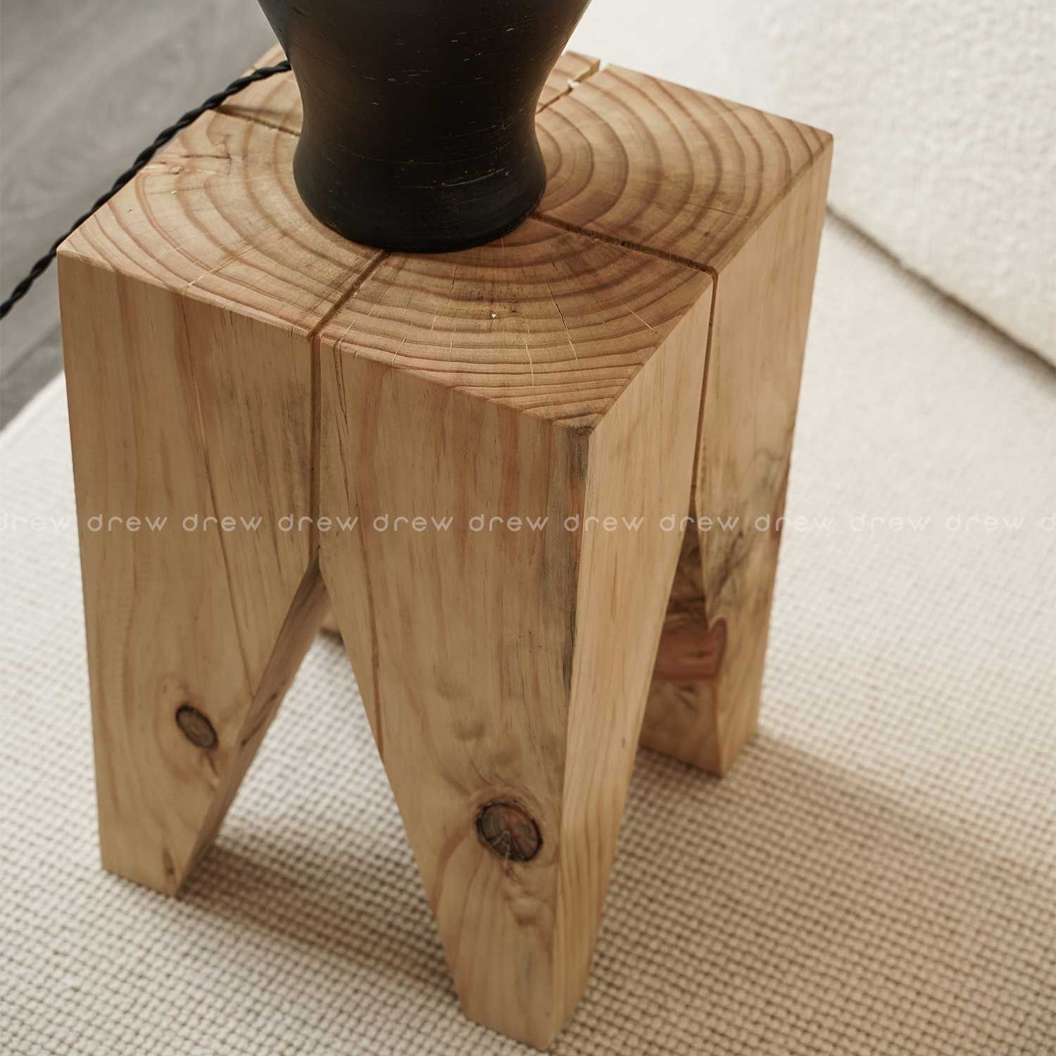 Solid Wood Stool