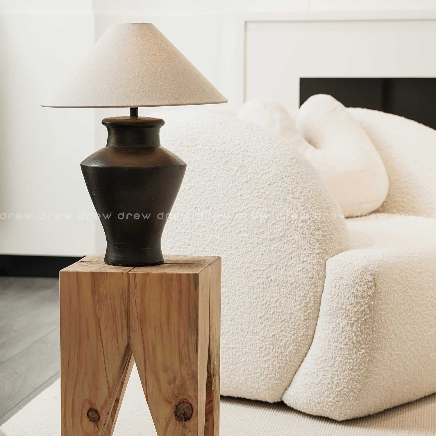 Solid Wood Stool