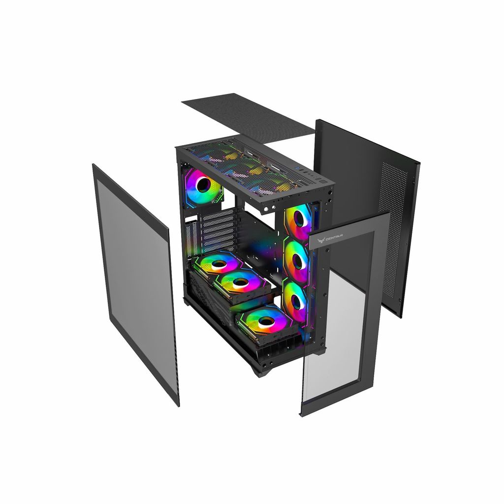 Case Centaur CT-Nova | Không Fan ATX Màu Đen