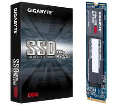 SSD Gigabyte 128GB M.2 2280 PCIe NVMe Gen 3x4 (Đoc 1550MB/s, Ghi 550MB/s)