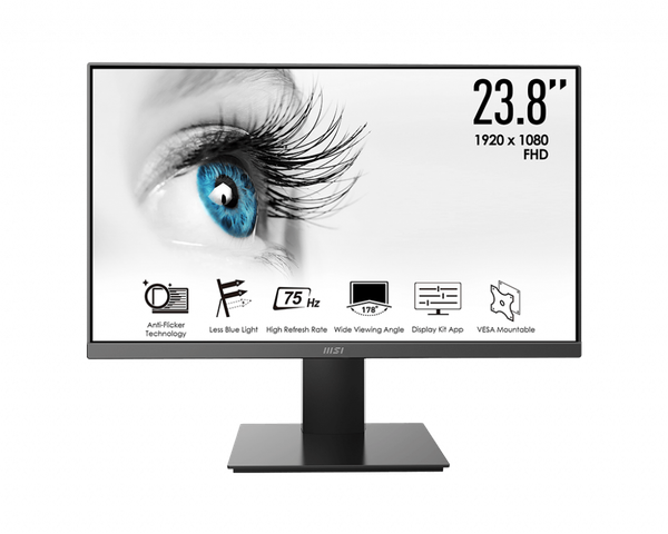 Màn hình LCD MSI PRO MP241X 23.8 inch FHD VA