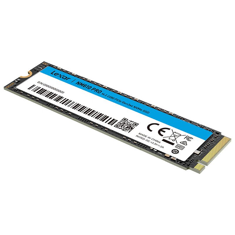 Ổ cứng SSD LEXAR NM610 Pro M.2 2280 PCIe G3x4 NVMe 500GB